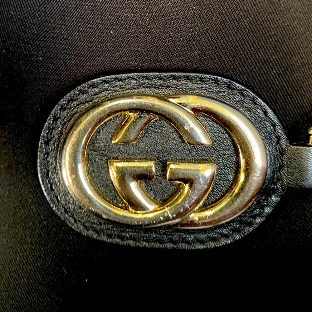 1980s Vintage Gucci Luggage Tag/Keychain